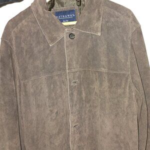 Hathaway Men's Suede Leather Jacket